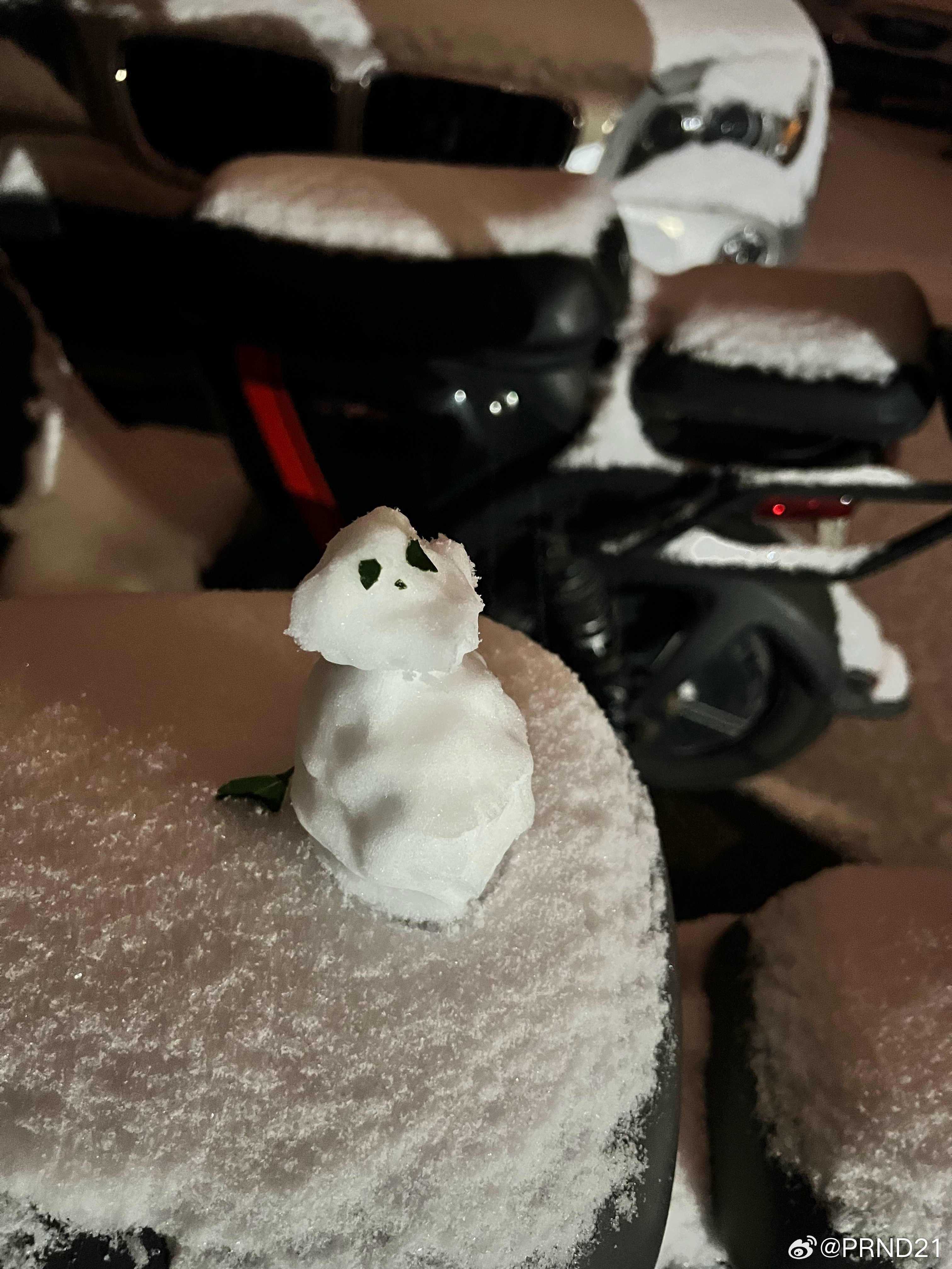 一个随便长长的骷髅小雪人[笑哈哈]  ​​​