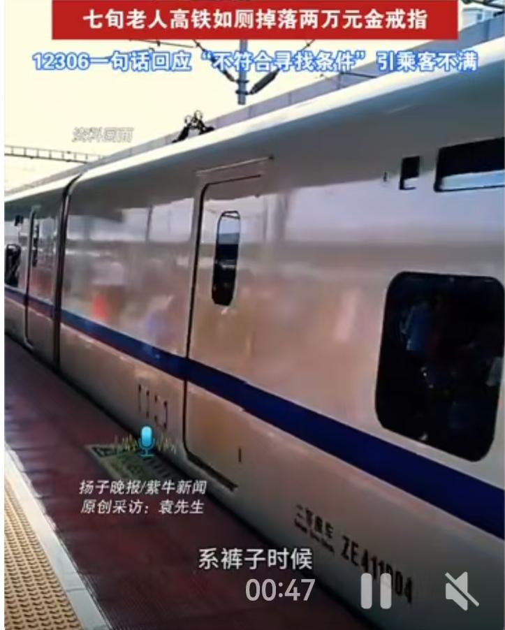 七十三岁的老人坐个火车，本来是去看病的，结果不小心把子女送的礼物弄丢了，这事儿搁