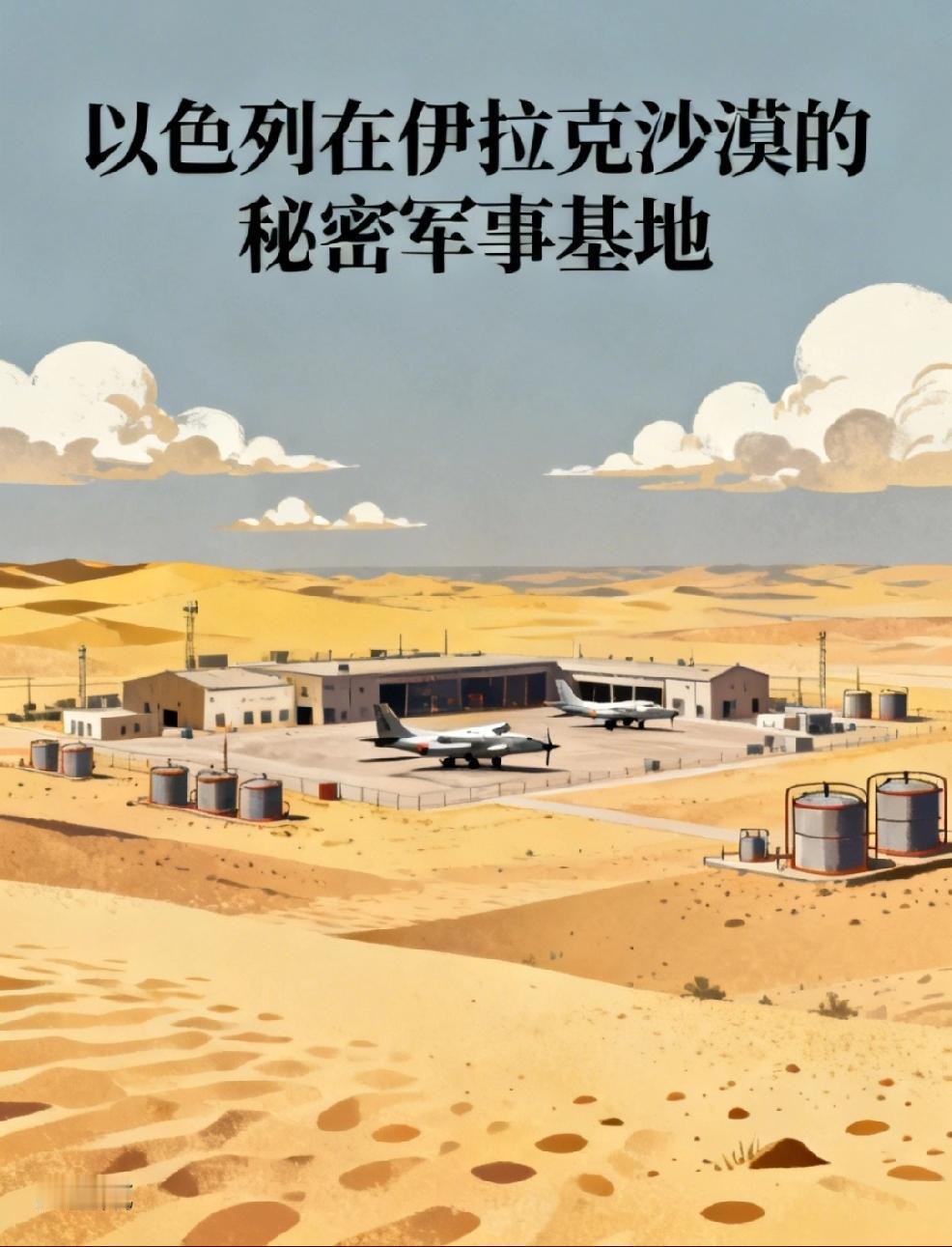 【以色列是怎样已在伊拉克沙漠中建立一个秘密军事基地用于空袭伊朗】
       