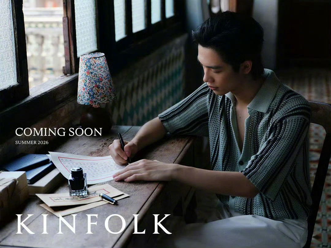 王彦桐 × Man About Town & KINFOLK签约壹心后时尚资源迅