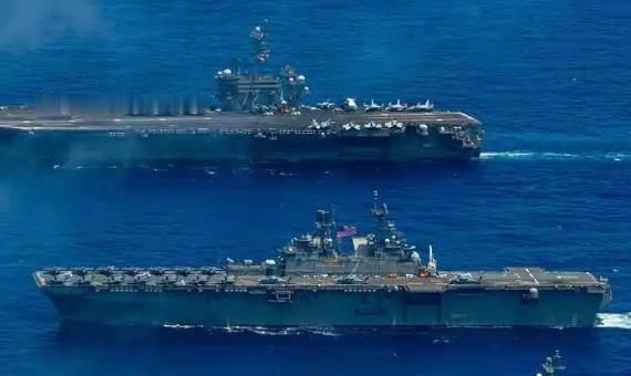 在中美军事对峙中，中国遇到了难题，是我们的常规武器无法打到美国本土，而美国却能借