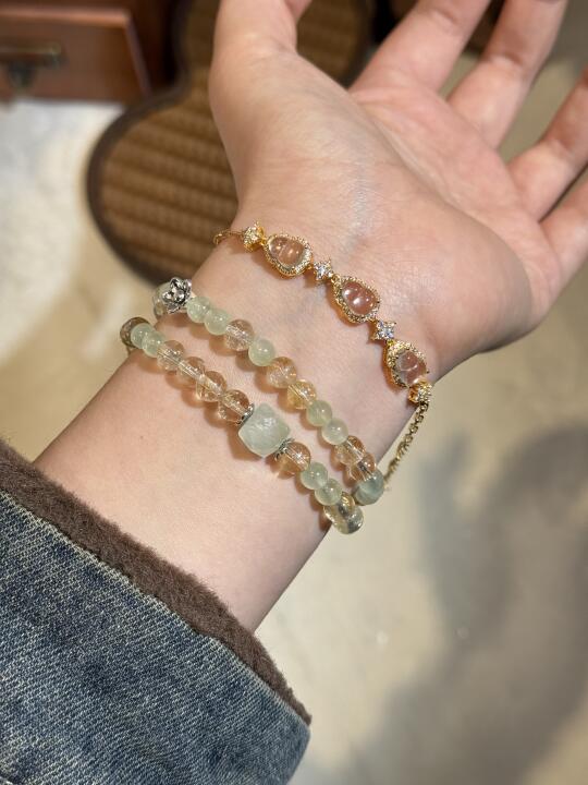 水沫玉葫芦！浮光跃金跃我手腕上！！