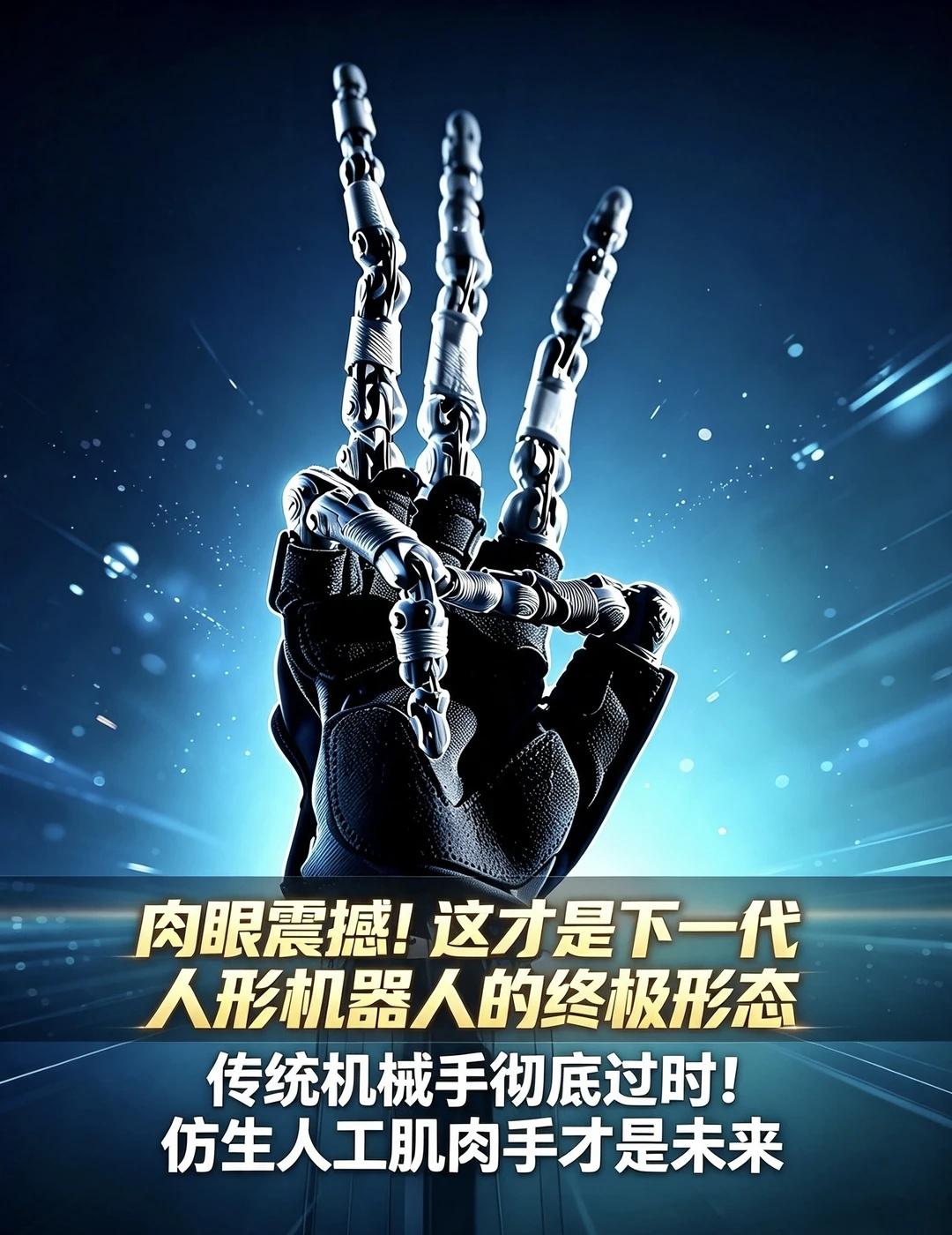 1:1仿生人体机器人灵巧手
数码科技有得聊 春晚机器人 好视频扶持计划 人形机器
