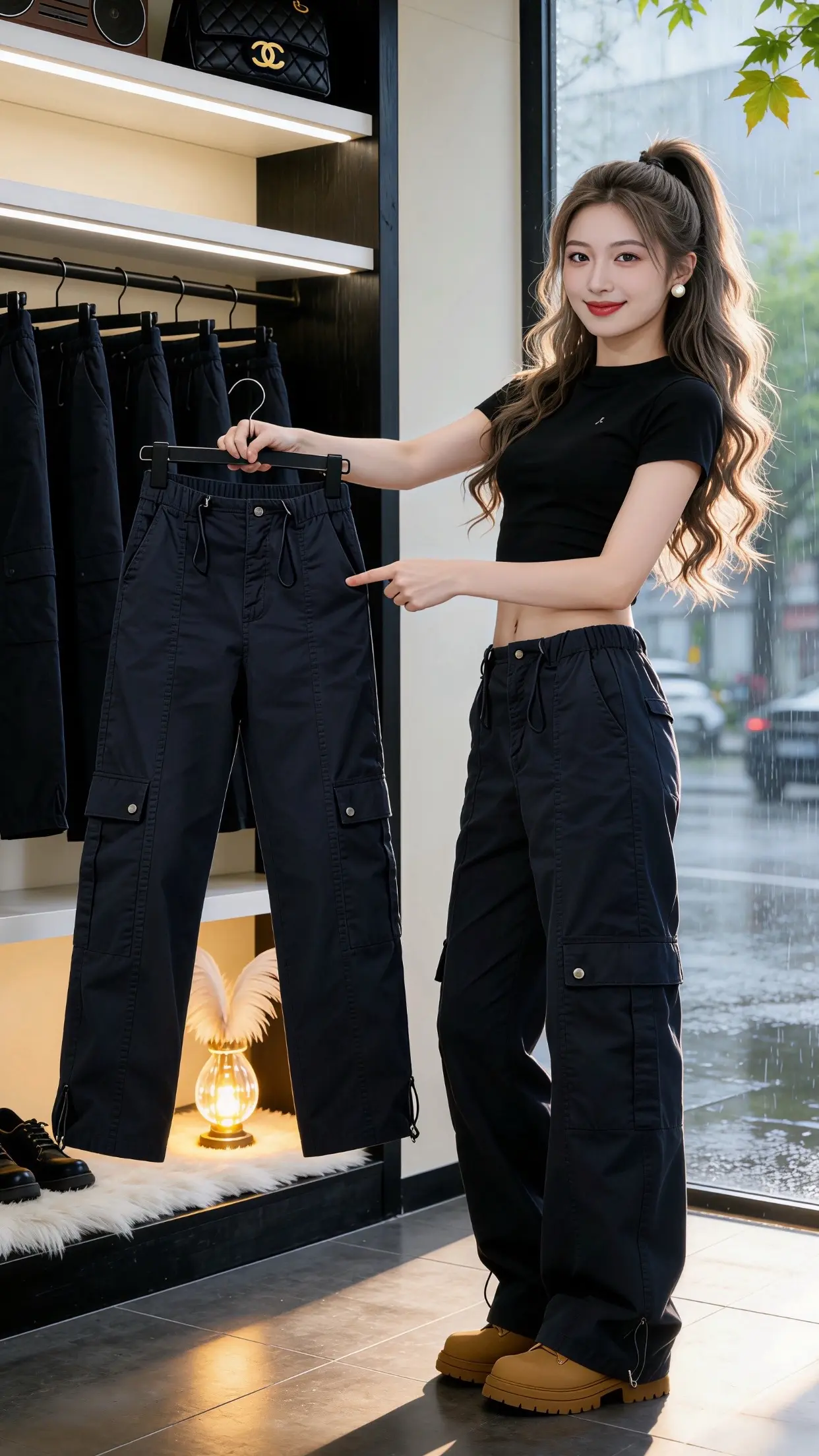 高颜值炸街女工装裤 穿出自己的风格 工装裤女 多巴胺女孩穿搭 早春穿搭