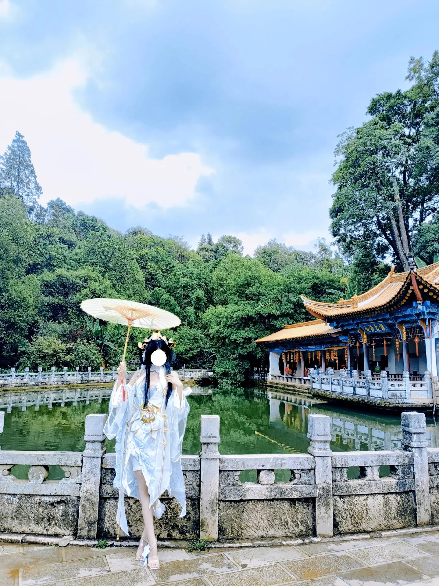在等待，那个和我泛舟的人。大乔