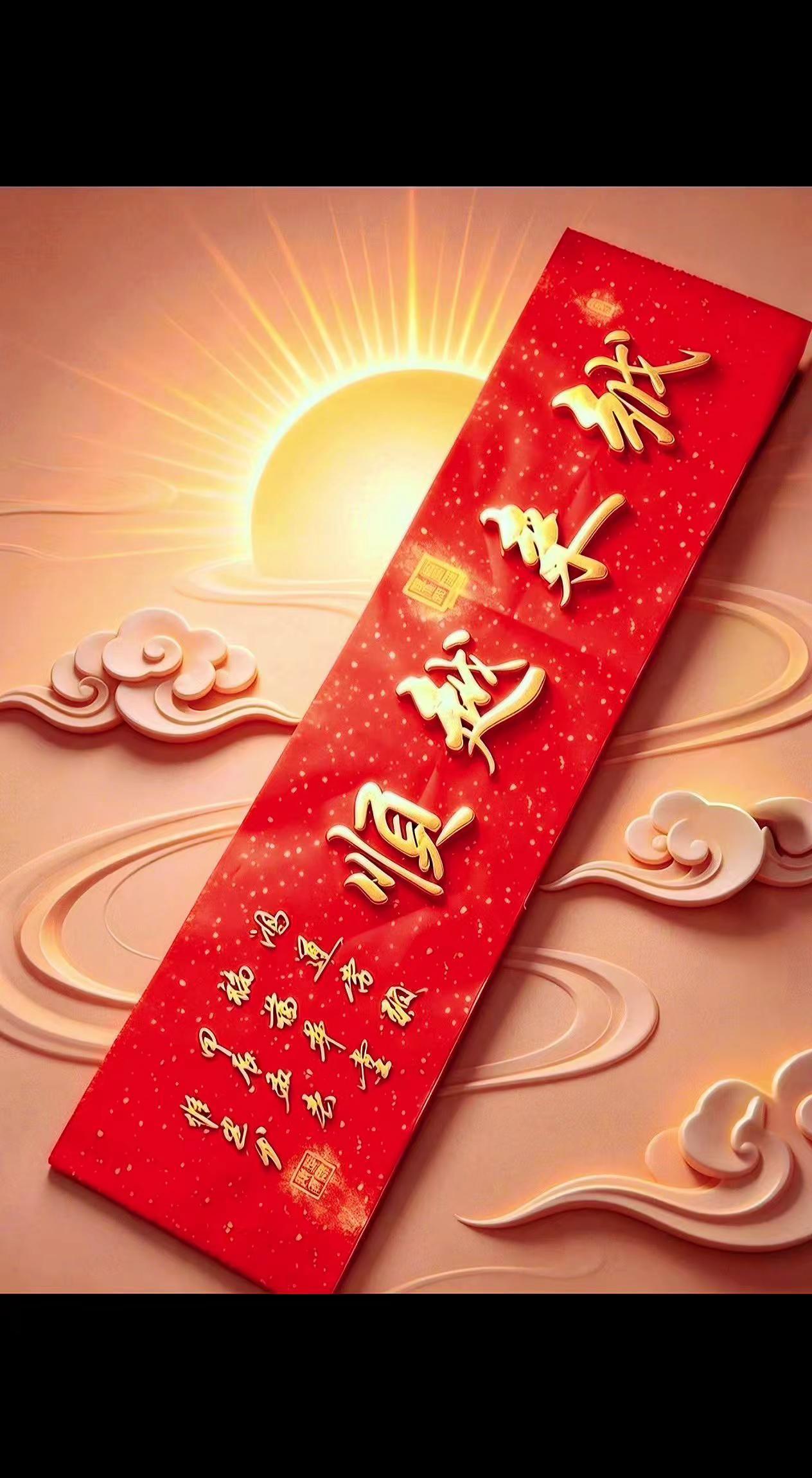 上热搜 好字好运 吉祥好字 书法祝福
