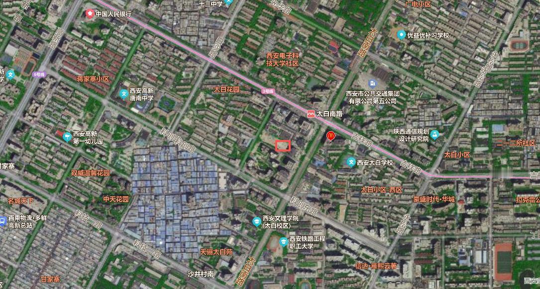 最新！西安雁塔区1宗商业用地挂牌出让，宗地地处高新外溢成熟住区，紧邻地铁站点，配