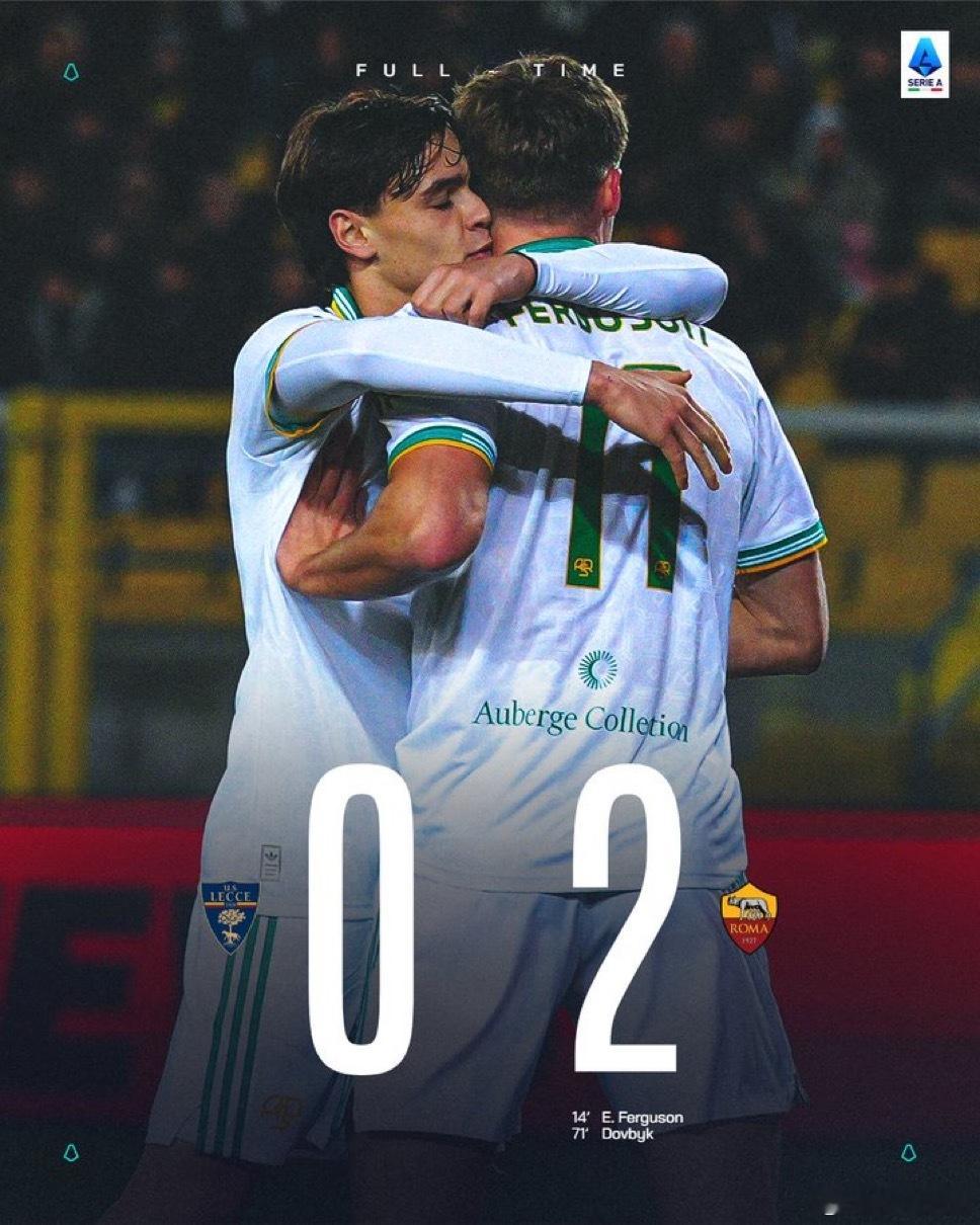 另一方面 罗马也顺利拿下了莱切意甲热点现场 