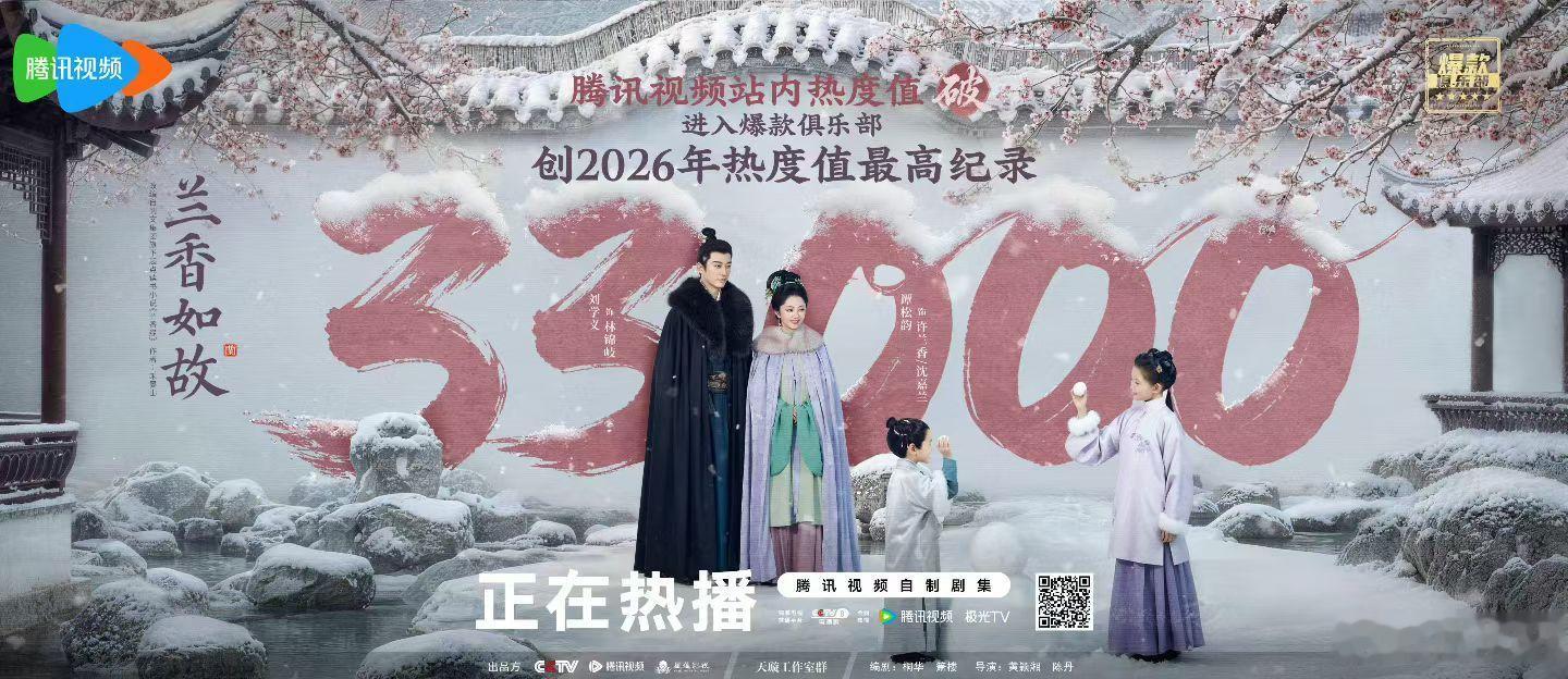 咱们许兰香&《兰香如故》也太棒啦！[good]兰香如故腾讯视频站内热度值破330