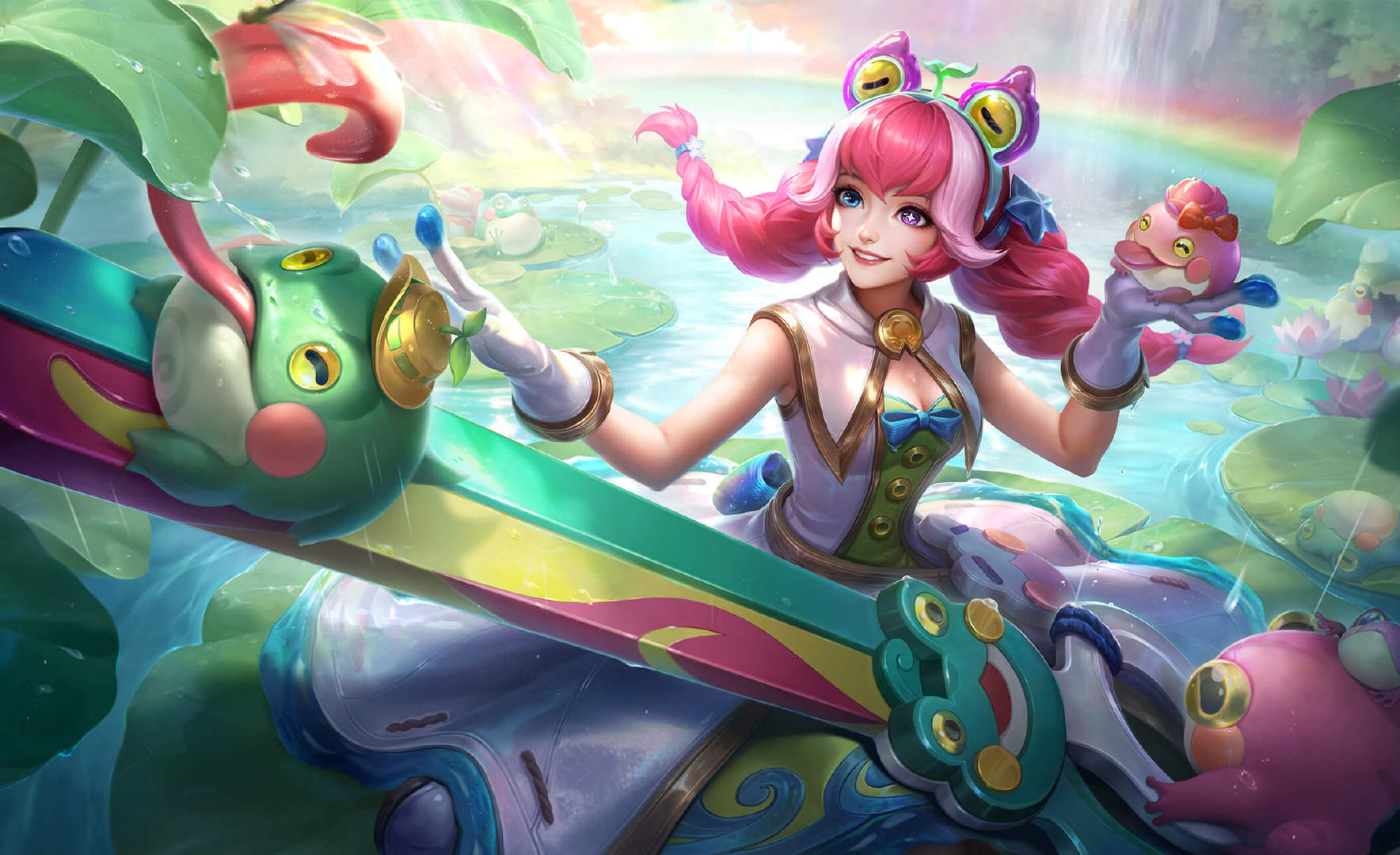 LOL新的臻彩藏品皮肤原画（高清完整版）英雄联盟