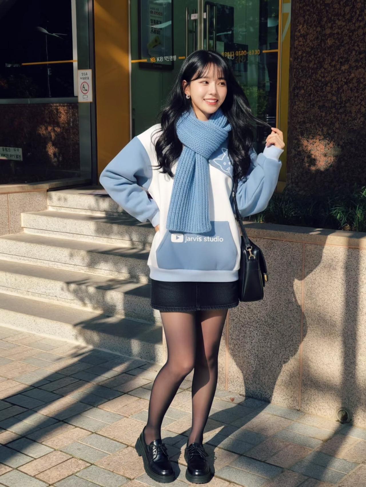 真心话茶局冬日穿搭指南：温暖毛衣+时尚短裙，尽显青春活力！🌞👗👠
