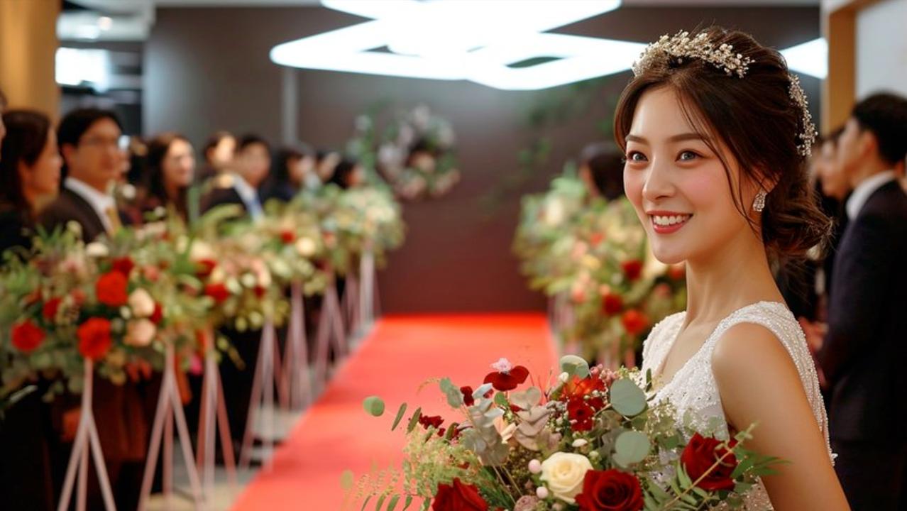 婚礼现场秒变“吃瓜大会”，这事儿真是离谱又扎心。婚礼都开始了，新娘还跟前男友躲在