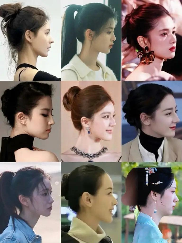 女明星侧颜大评比，谁更美呢 