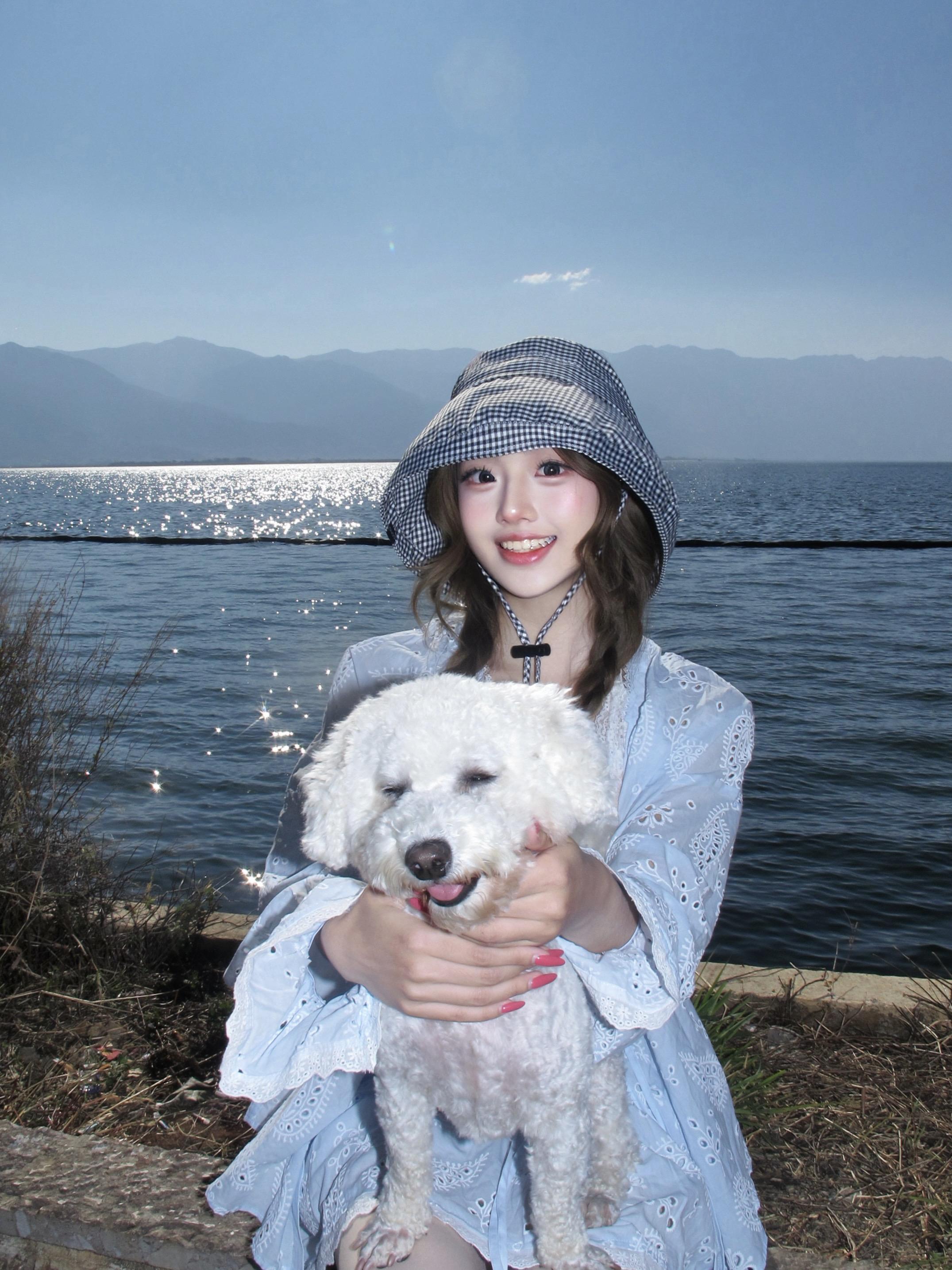 “今天天气晴心情是想你”