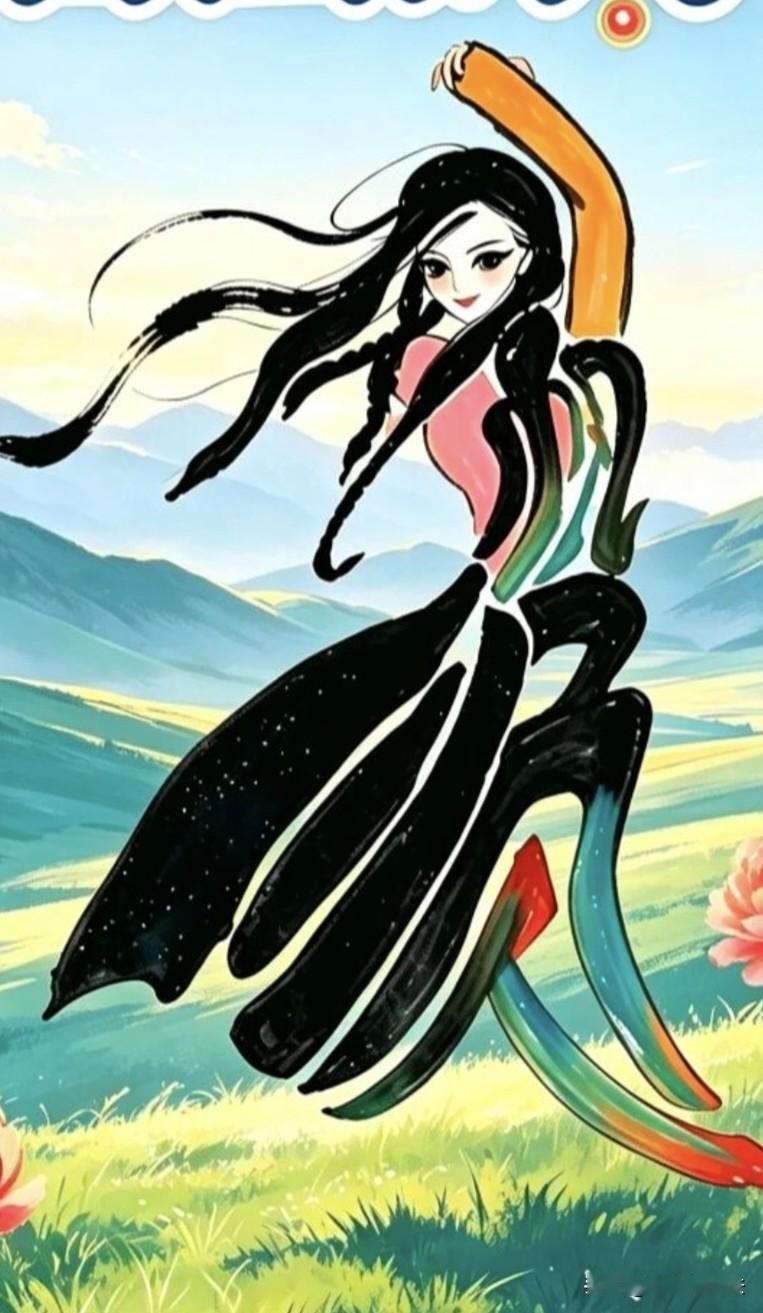这幅彩画里隐藏的字，眼力好的人，一眼就能看出来