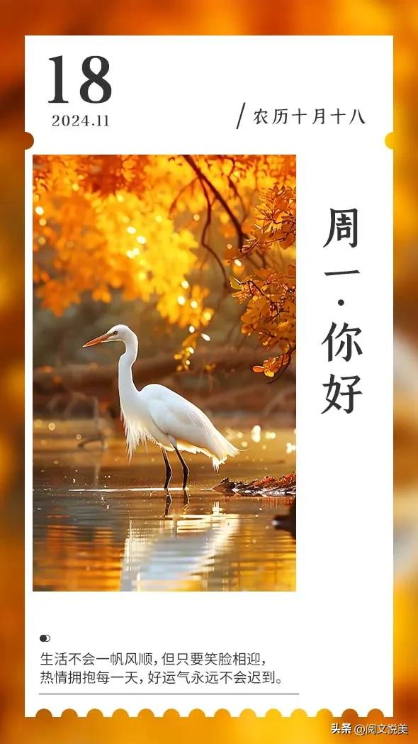 人的成长是一条无限延长的线，在任何年纪都要不断学习成长，迎着周三的阳光，认真生活