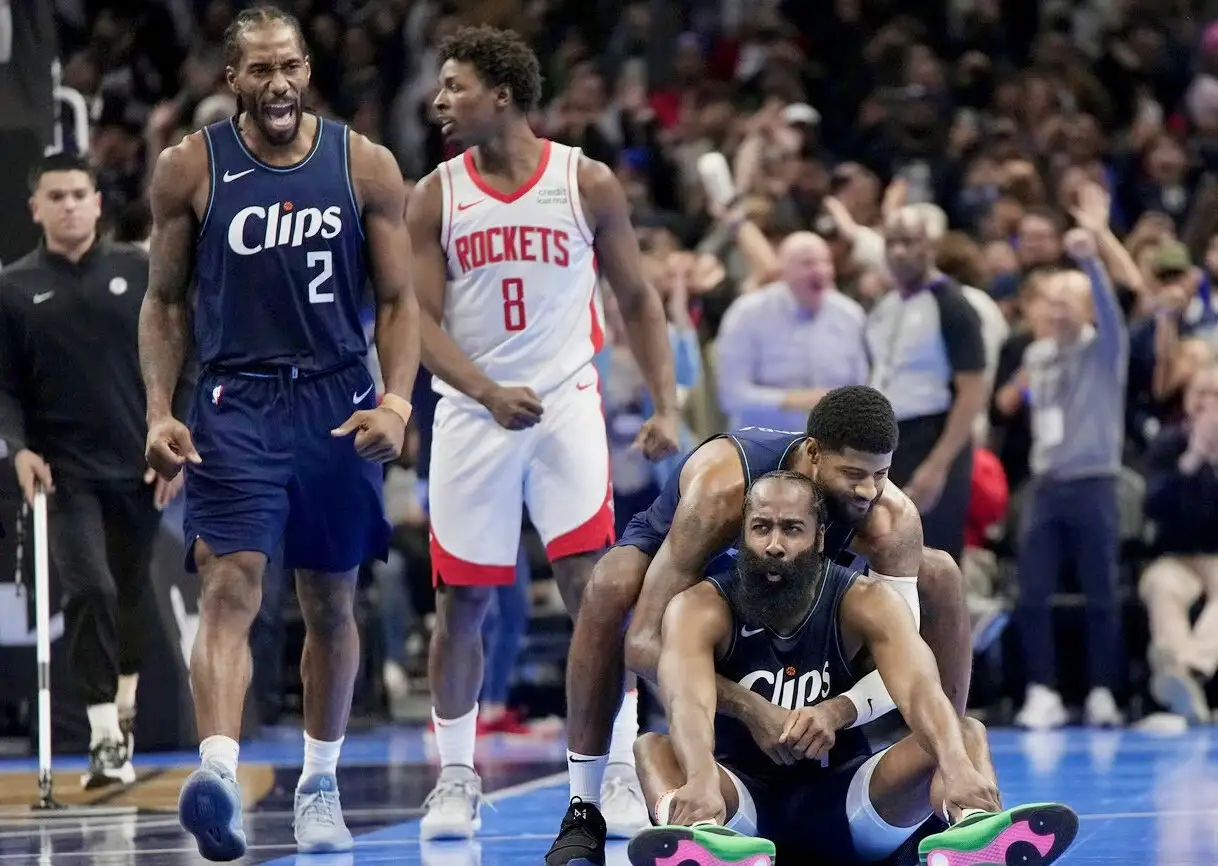 快船近30战25胜，看看其余5场败给谁：​1、败给了雷霆19分！​2、败给了凯尔