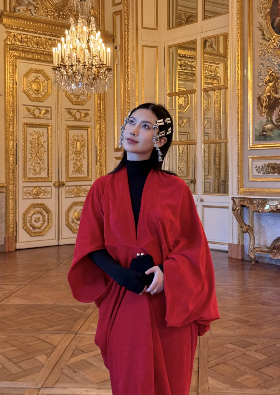 “中国公主游巴黎”🪭