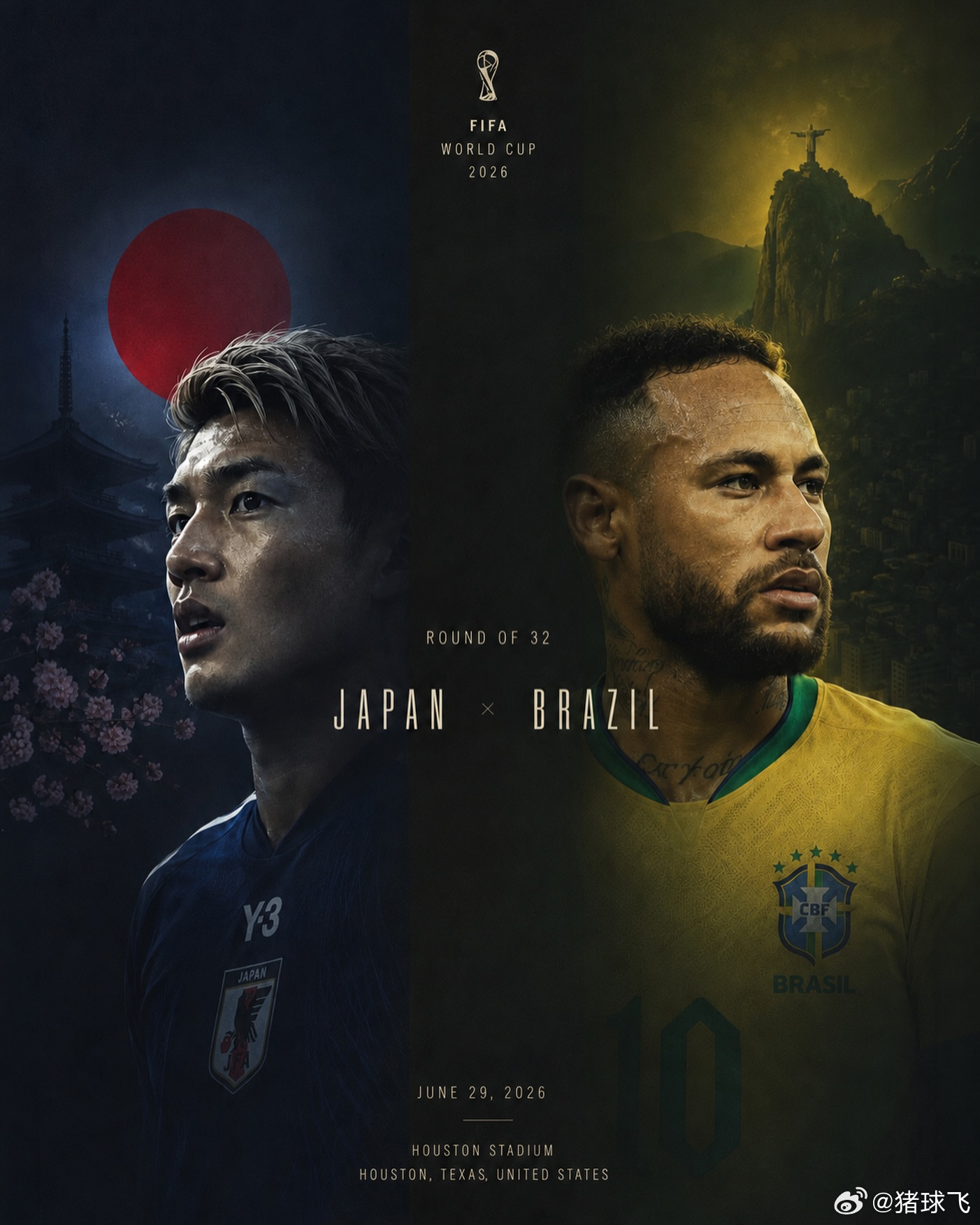 没有梦想，跟咸鱼有什么分别，让动漫照进现实。074 世界杯：巴西vs日本天气：让