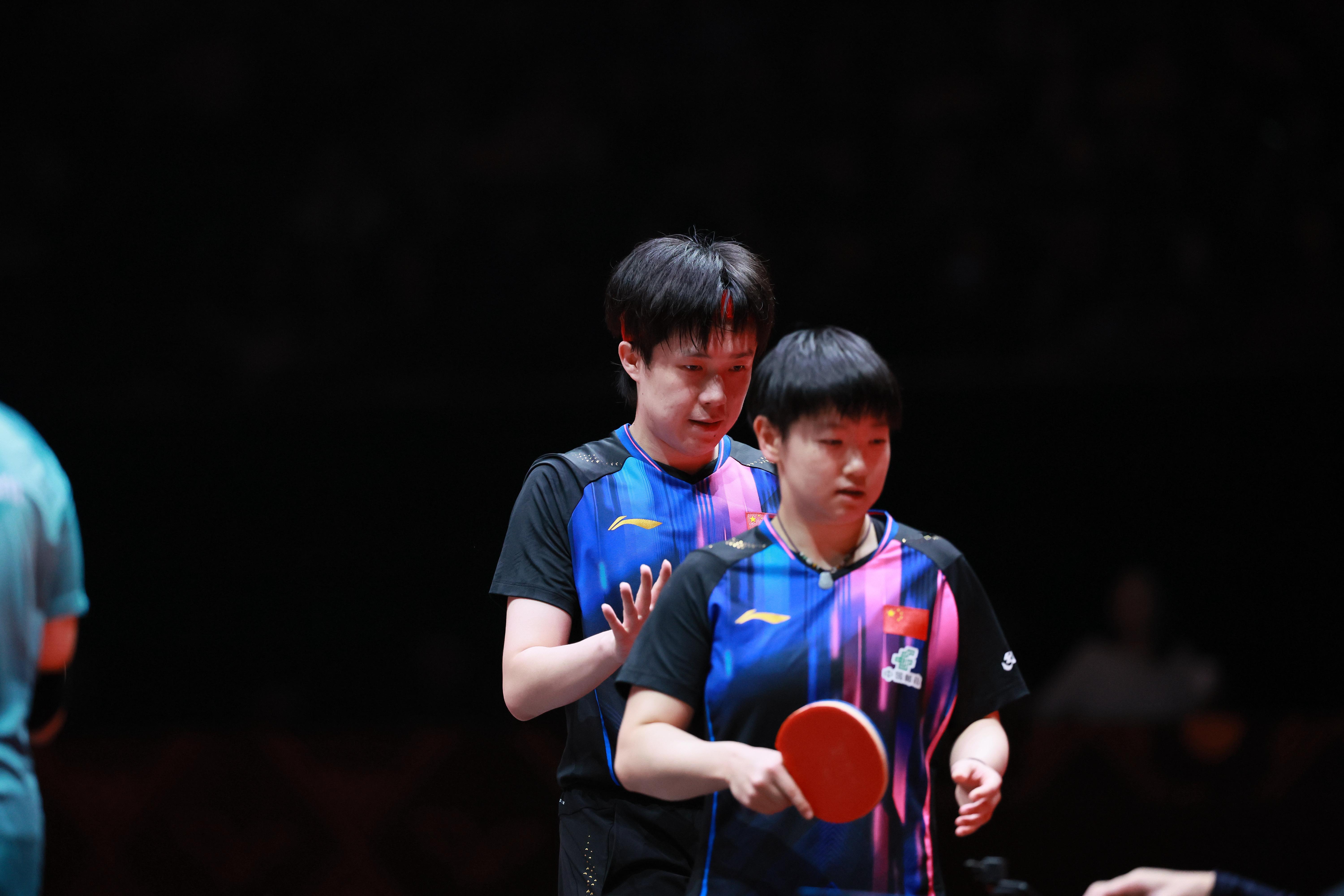 王楚钦孙颖莎vs黄镇廷杜凯琹WTT香港总决赛2025 20251213｜香港总决