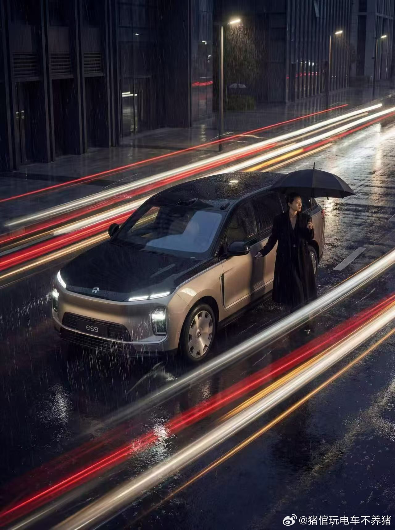 蔚来ES9，双拼色“吸睛”蔚来es9