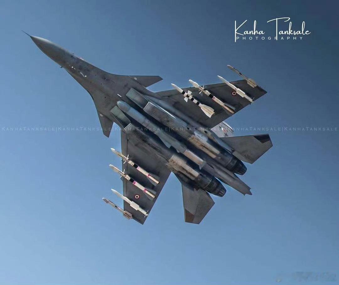 放心了小巴稳赢！自命不凡的阿三最强挂载，Su30MKI空空弹都不如PL12/12