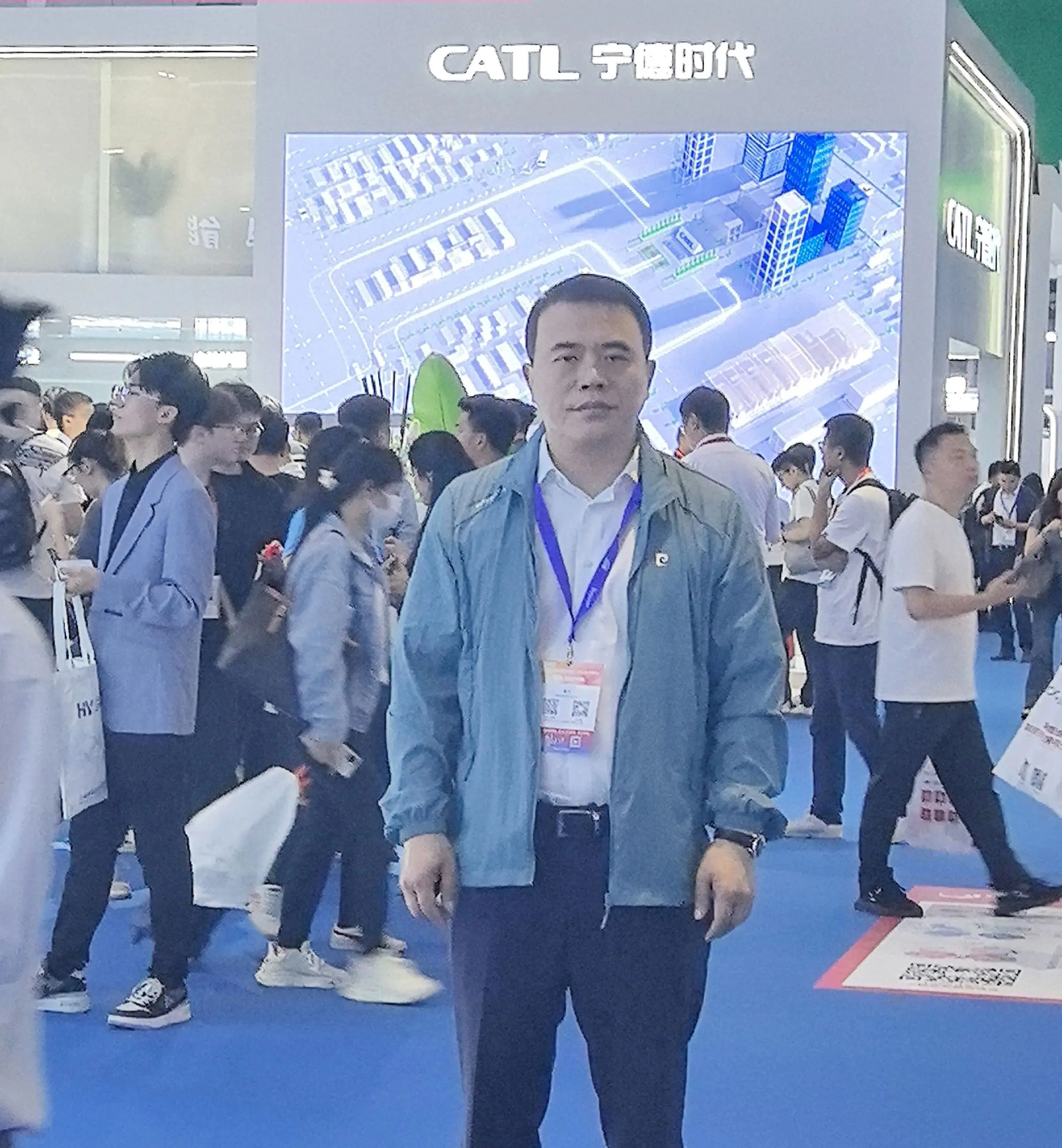 2025国际新能源储能与电池技术装备展览会在上海隆重开幕，彭飞董事长受邀参加