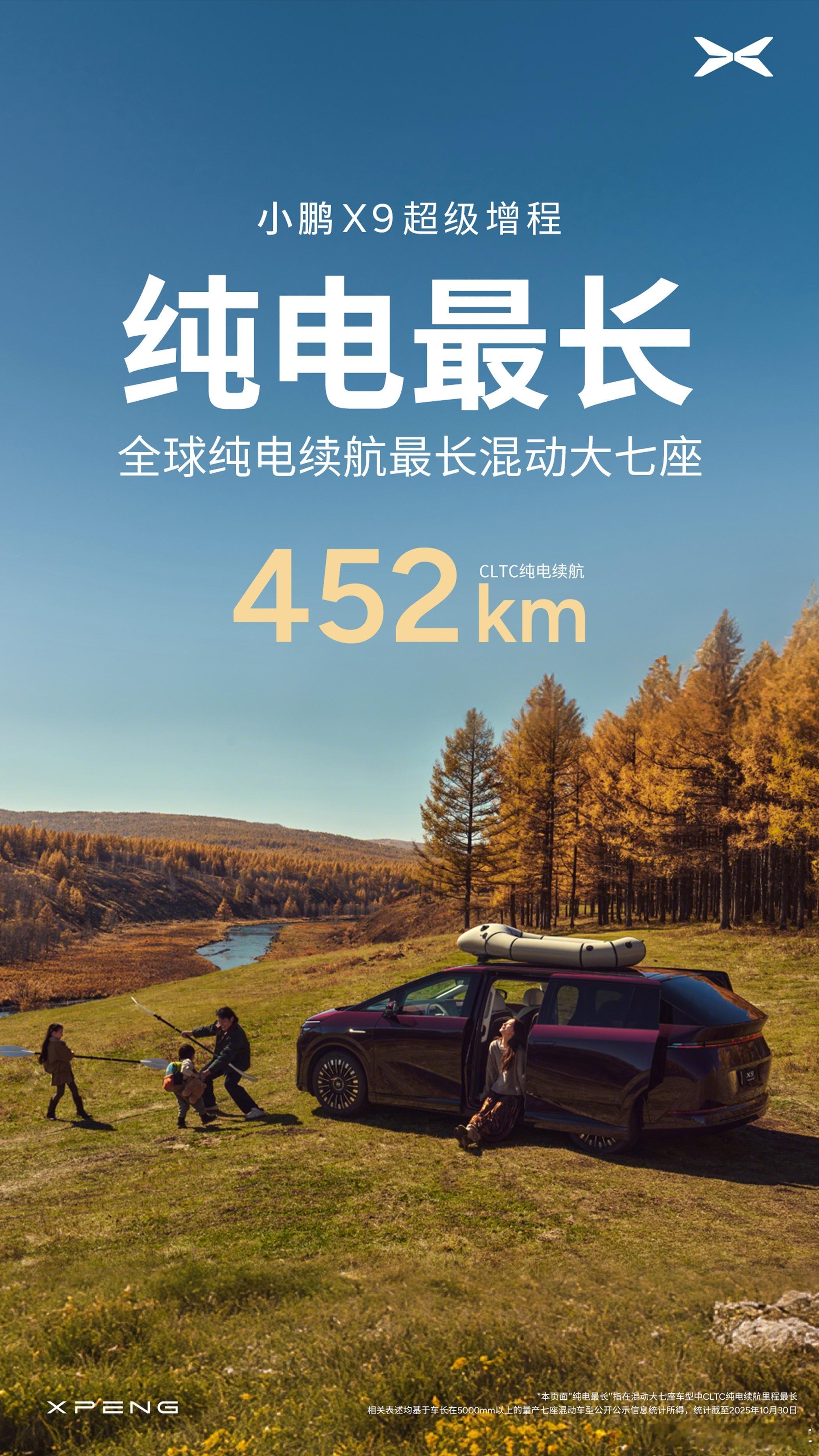 小鹏X9超级增程下周亮相- 63.3度磷酸铁锂电池包+800V高压平台+碳混电驱