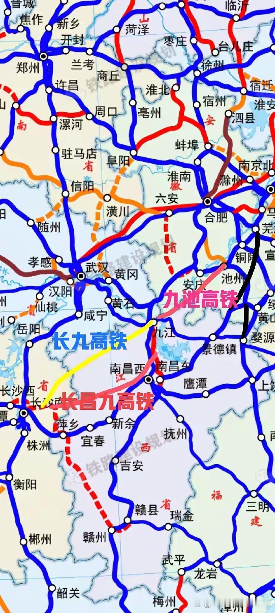十五五高铁规划
湖南省十五五高铁规划纳入长九高铁，预计2029年后等长赣高铁通车