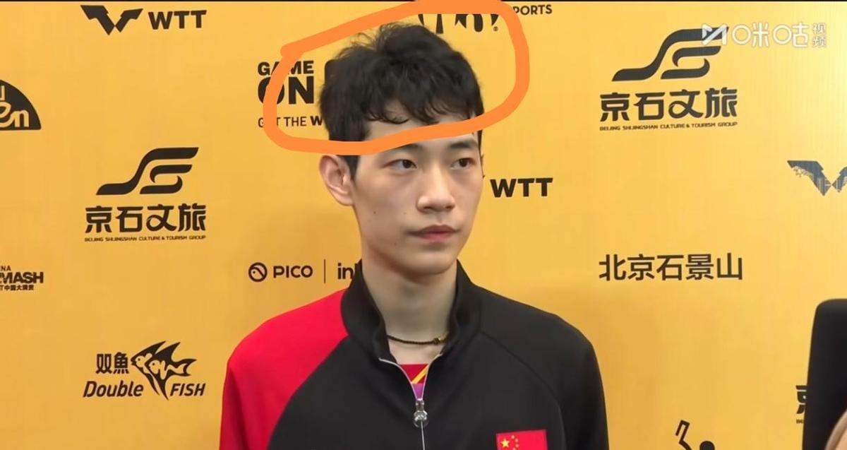 寸头不是玄学，是命令。
国乒男队夏训统一剃光头，不是为了帅，是为少分心。
陈俊菘