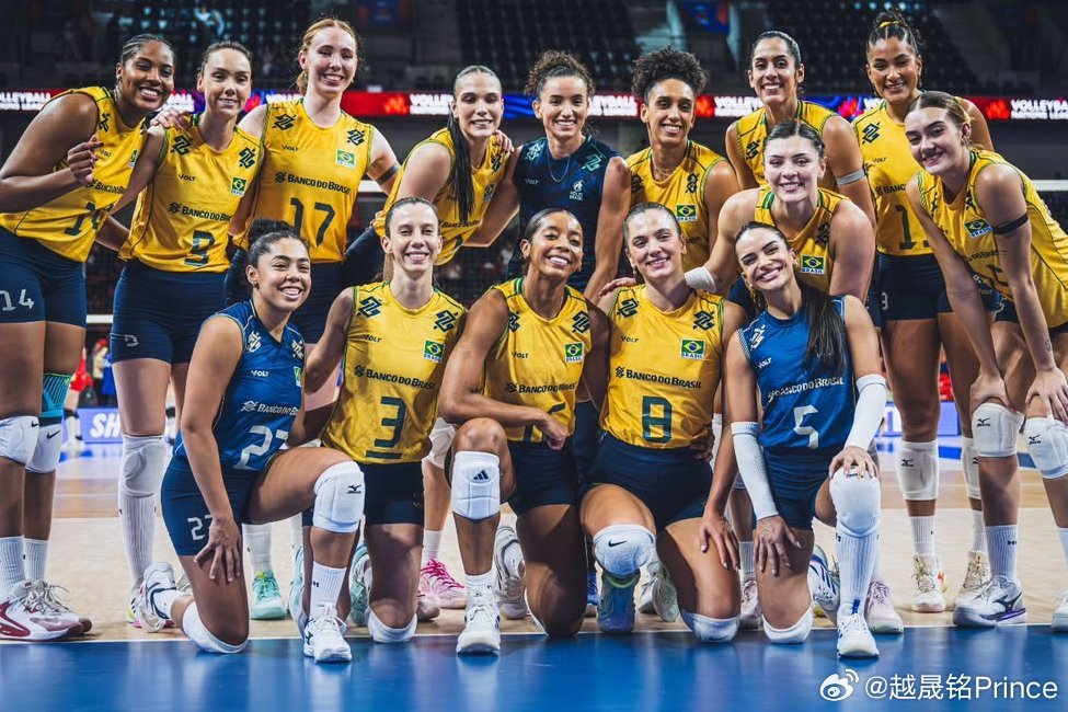2026年世界女排联赛 📢 🇧🇷巴西女排公布VNL第三周参赛名单🏐 二传
