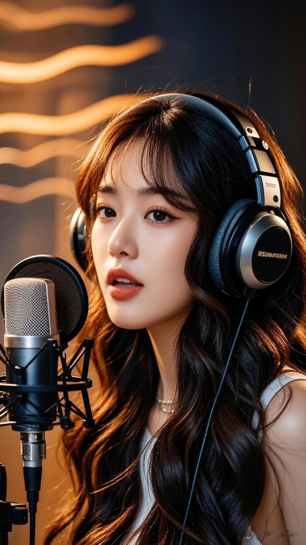 美一刻好声音 演出剧照 用镜头记录生活的美 沉浸在音乐中的少女，耳机里的世界如此