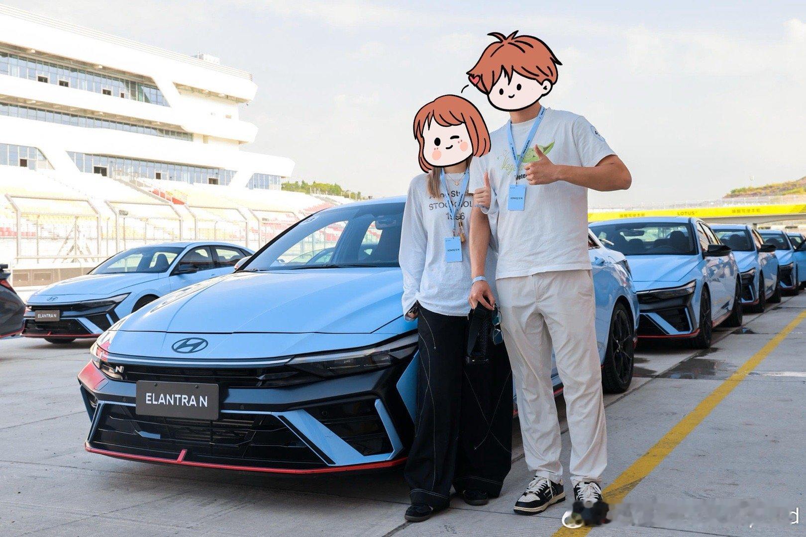 和Yuki老师一起开现代伊兰特N和IoniQ 5N解锁成都天府赛道，很棒的赛道，