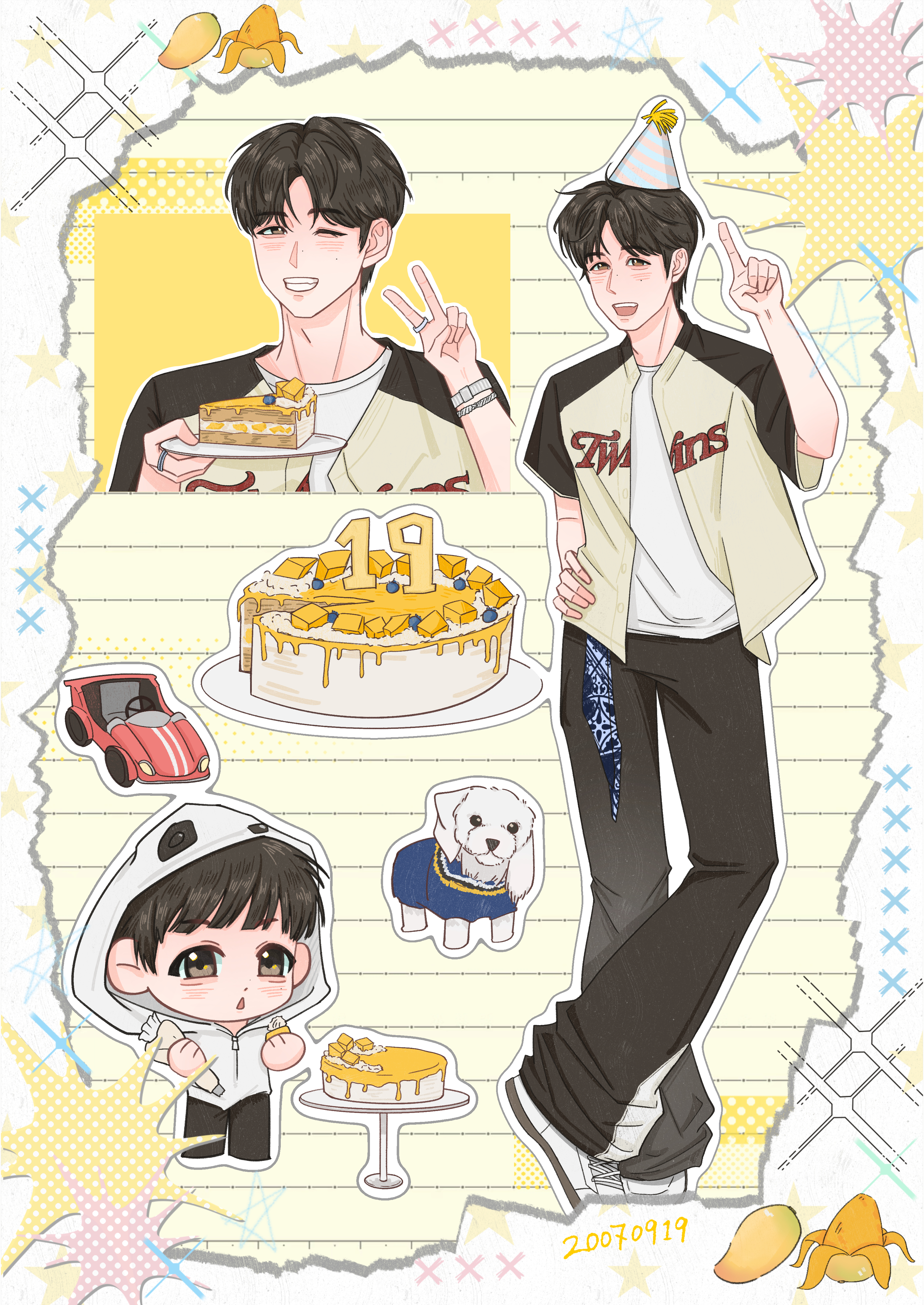 郑相炫[超话] ଘ* 郑相炫0919生日联产企划*ଓ与幸福相伴919年 【00: