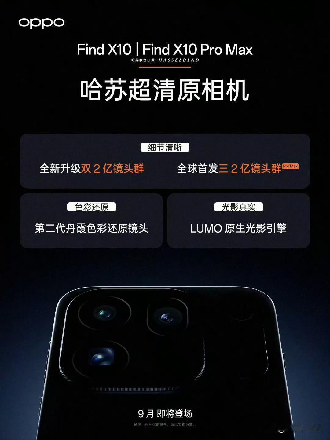 OPPO Find X10 Pro Max来了！3两亿像素，期待实测的影像表现。