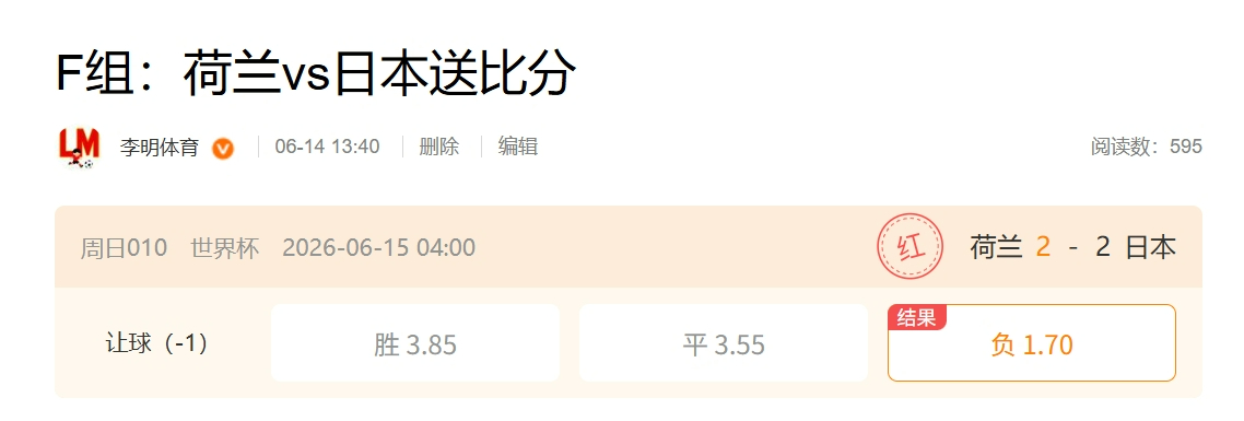 昨日四场全🔴世界杯