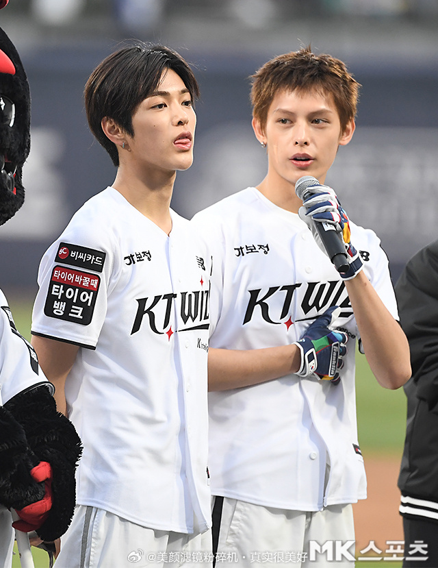 赵雨凡JAMES、安乾镐KEONHO今日开球活动新闻图 