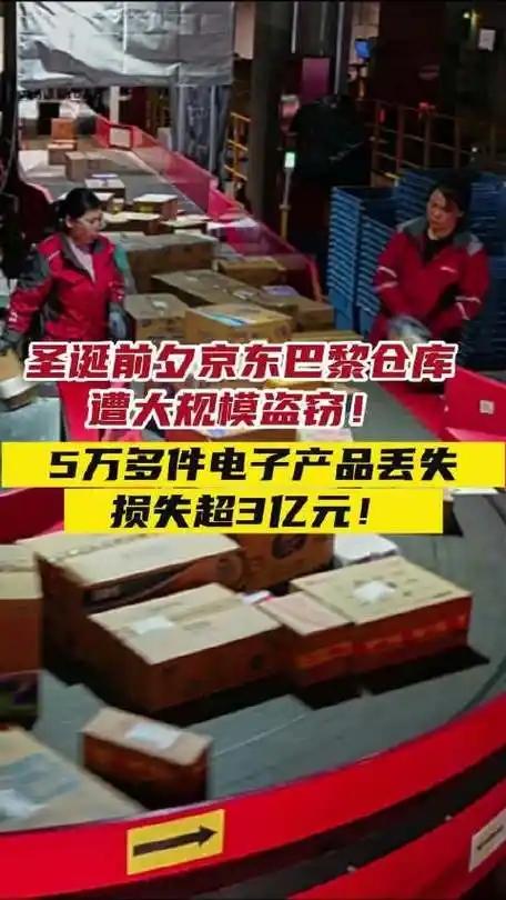京东巴黎仓库被洗劫3个亿，很多人以为是法国治安太差，遇上了流氓。错了！真相是，这