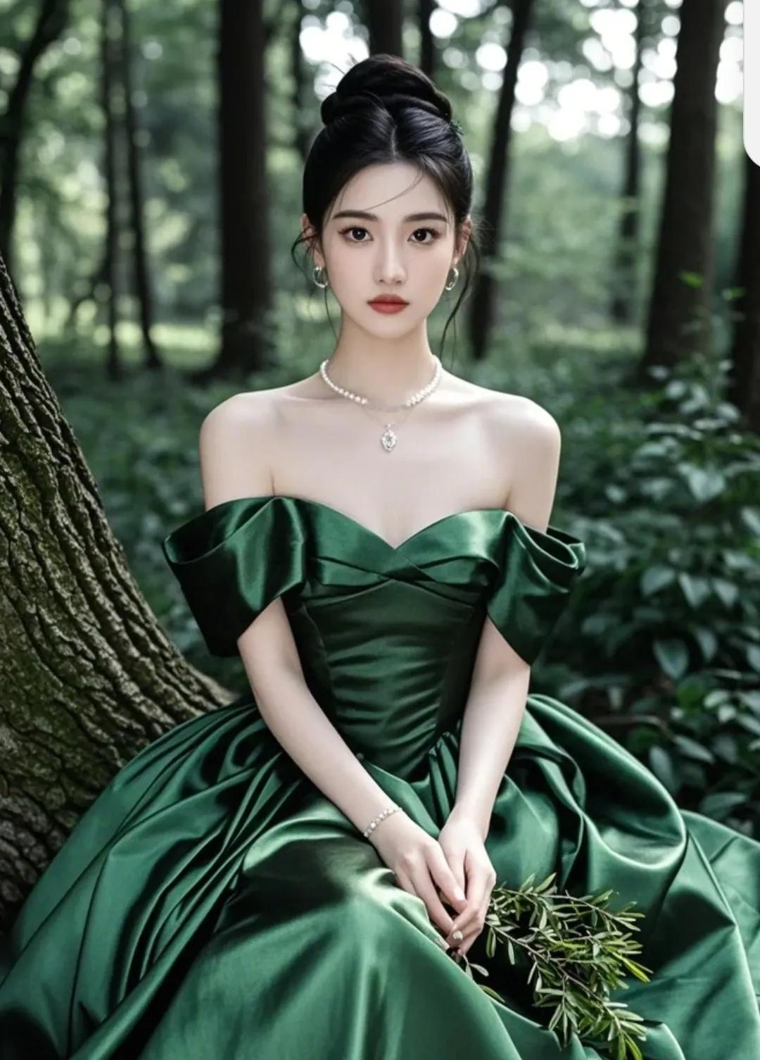 长裙飘飘，如梦如幻。#妖娆俏佳人# #唯美流光美人# #共赏丽人风姿# #美人风