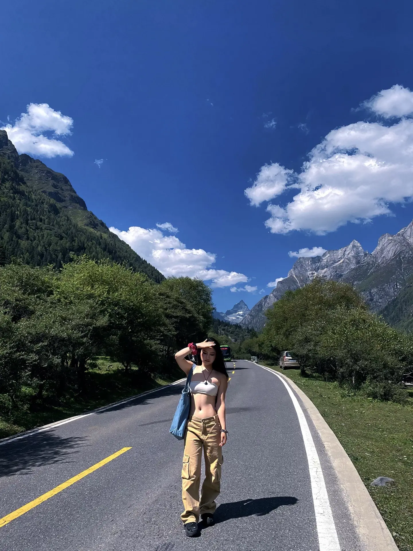 一直在路上 终点不是唯一 要去享受过程。