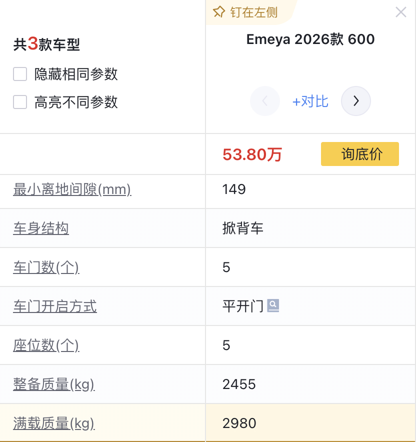 莲花CEO称超过1.8吨就是菜车 那2455kg的Emeya算不算跑车呢？如果不