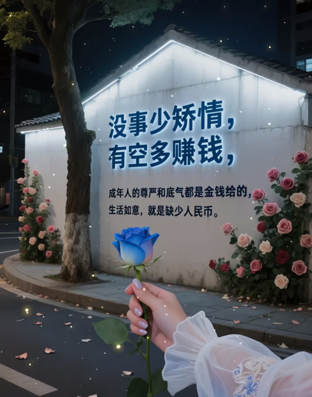 夜已深，梦将至。好好睡上一觉，把疲惫都交给夜色，让大脑清空杂念、充分休息。养足精