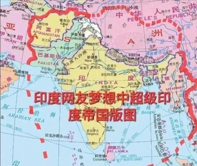 网上经常流传一种设想，倘若昔日英属印度所辖地域没有拆分，如今整合在一起会成长为体