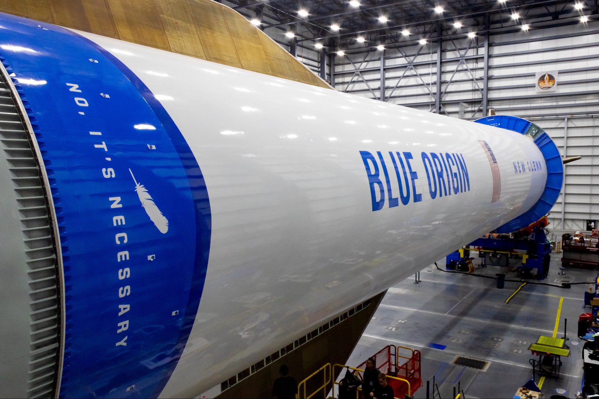 第三枚新格伦一级已经基本制造完毕，代号“No, It's Necessary”。