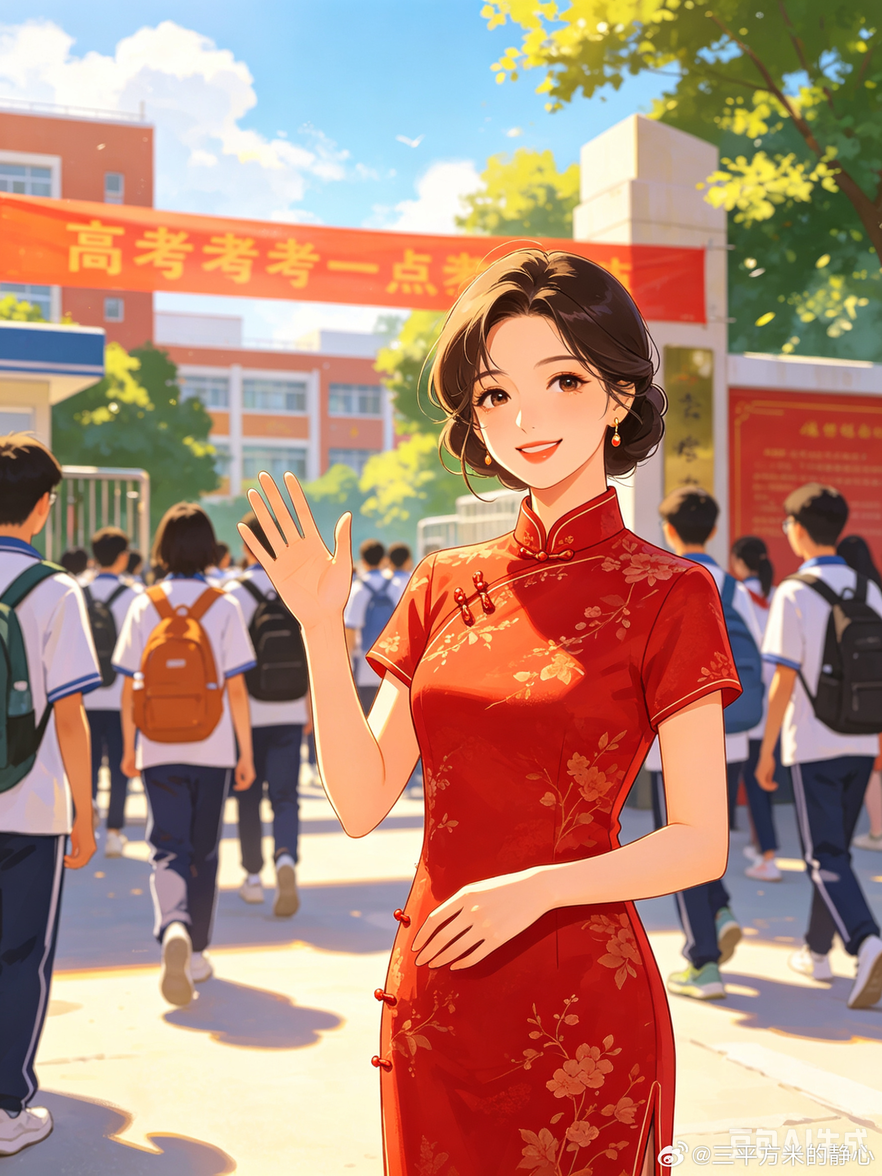 高考加油高考加油 加油你们都是棒棒棒的旗开得胜，金榜题名！