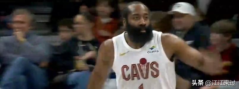 哈登带伤出战篮网首节骑士29比24篮网！哈登开场罕见两罚不中，看出手指强势还是对