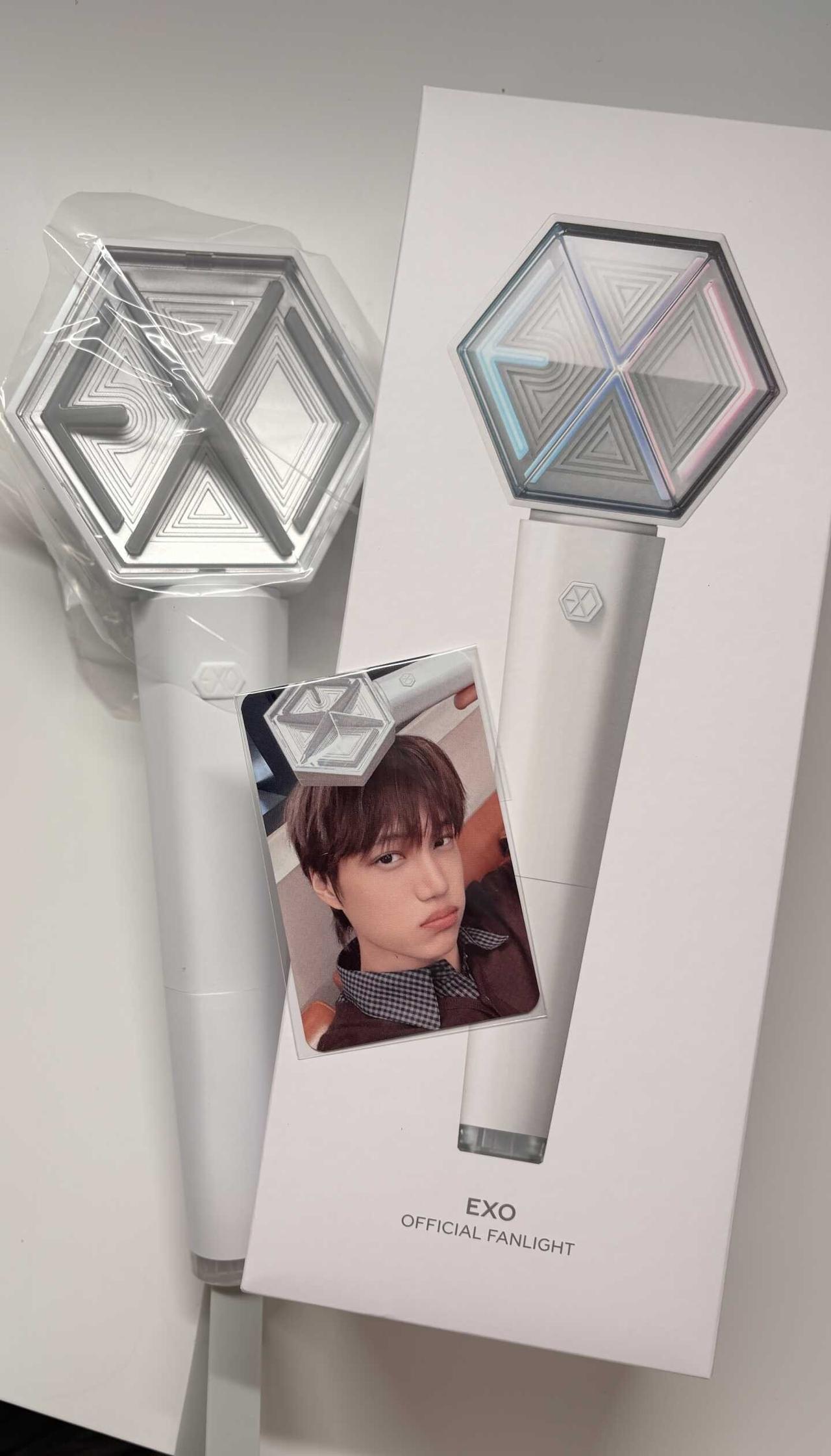 互换爱丽棒小卡
想要嘟嘟 用kai跟换嘟嘟换[流泪]应援棒 EXO kai 都暻