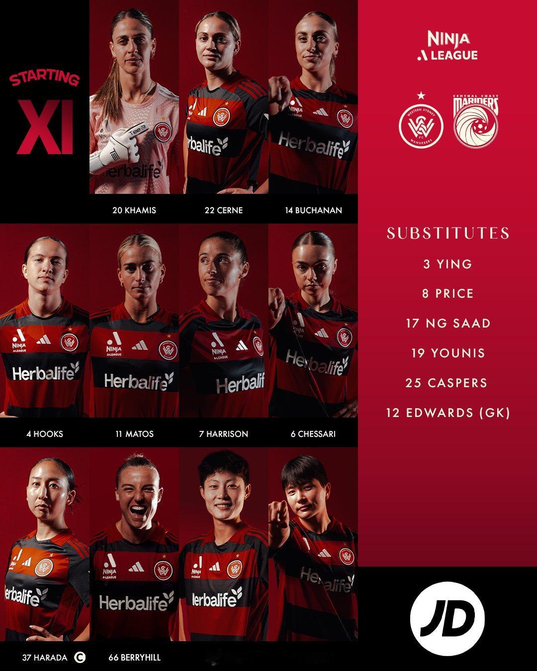 袁丛 【澳大利亚女足A联赛(1) 第7轮】12月14日，西悉尼流浪者1比2憾负中