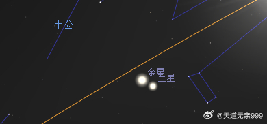 石氏曰：“太白干填星，败殃五谷不熟，惟饥之亡。”《文耀钩》曰：“填星与金合，则为