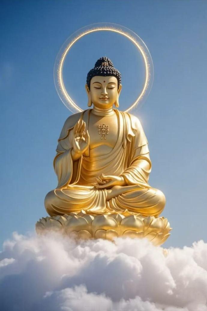 转发好运见佛祈福🙏，愿佛光润心除却纷扰，愿岁月安然不遇煎熬，事业稳固步步高骄，